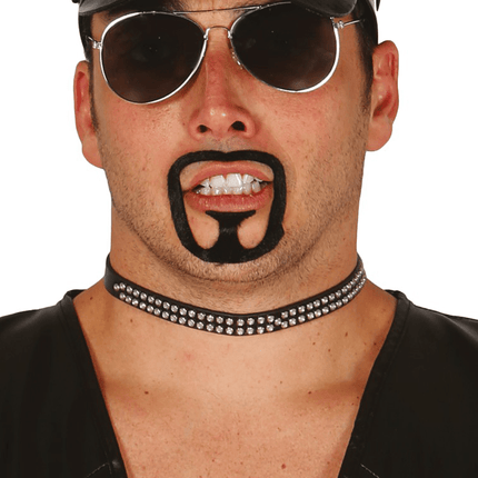 Punk Ketting Diamant 42cm van Fiestas Guirca koop je bij Partywinkel