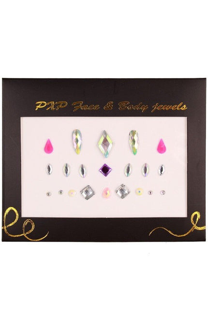 PXP Gezicht Sticker Face Jewels Model G van PXP Professional Colours koop je bij Partywinkel