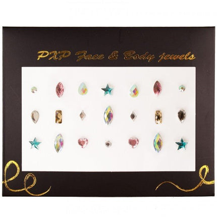 PXP Gezicht Sticker Face Jewels Model P van PXP Professional Colours koop je bij Partywinkel