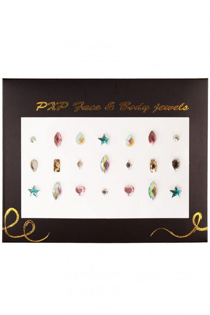 PXP Gezicht Sticker Face Jewels Model P van PXP Professional Colours koop je bij Partywinkel
