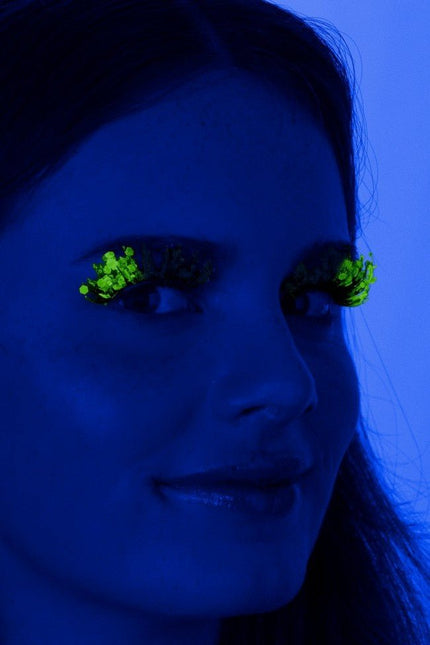 PXP Nep Wimpers Glitter UV Emerald Barranquilla van PXP Professional Colours koop je bij Partywinkel