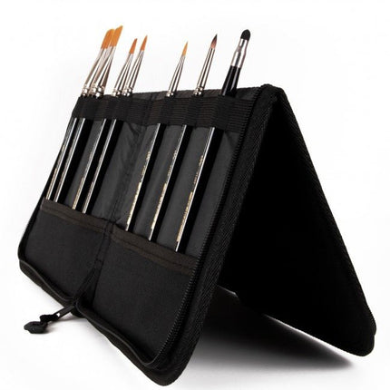 PXP Penselen Etui Zwart van PXP Professional Colours koop je bij Partywinkel