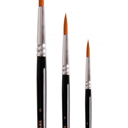 PXP Penselenset Rond 2 , 4 , 6 van PXP Professional Colours koop je bij Partywinkel