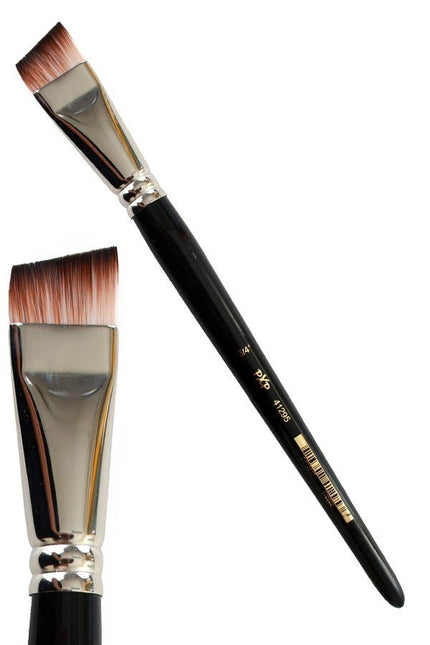 PXP Schmink Penseel Kortharig Schuin Maat 3/4" van PXP Professional Colours koop je bij Partywinkel