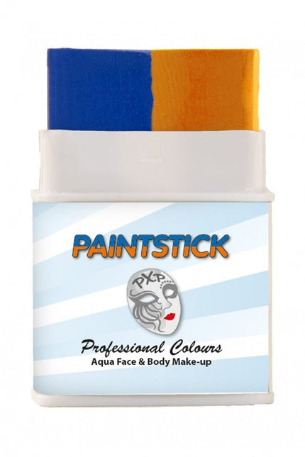 PXP Schmink Stift Blauw/Oranje 7gr van PXP Professional Colours koop je bij Partywinkel