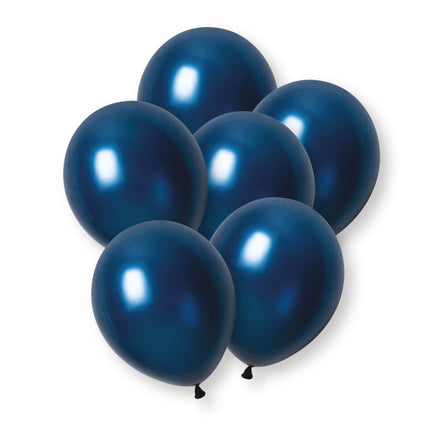 Marineblauwe Parelballonnen 30cm 8st