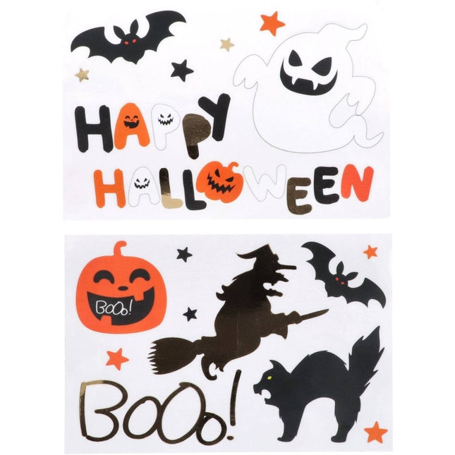 Raamstickers Halloween Karakters van Folat koop je bij Partywinkel