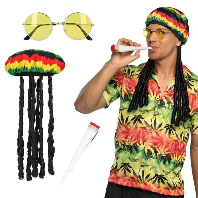 Rasta Accessoireset 3 delig van Boland koop je bij Partywinkel