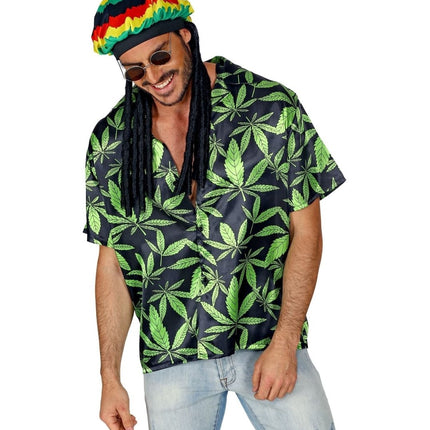 Rasta Muts Gekleurd Met Dreadlocks van Widmann koop je bij Partywinkel