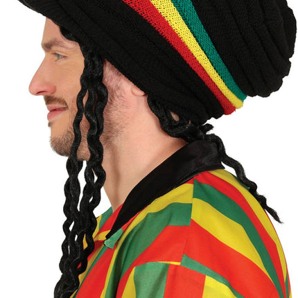Rasta Muts Met Vizier van Fiestas Guirca koop je bij Partywinkel