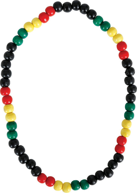 Rastafari ketting van Fiestas Guirca koop je bij Partywinkel