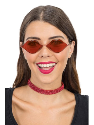 Rode Lippenbril 14,5cm