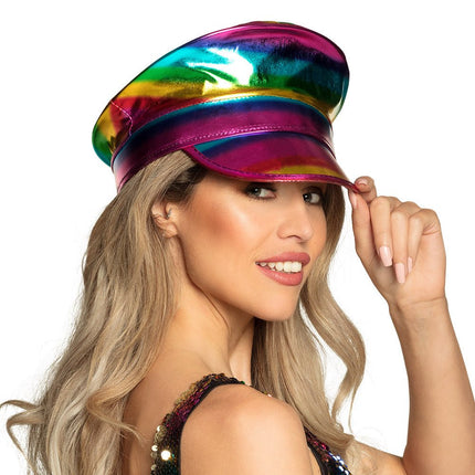 Regenboog Pet Kapitein van Boland koop je bij Partywinkel