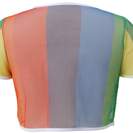 Regenboog Shirt Mesh van Fiestas Guirca koop je bij Partywinkel