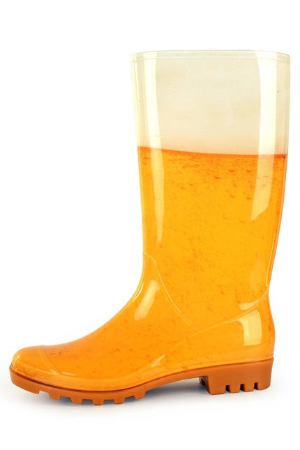 Regenlaarzen Bier Dames van PartyXplosion koop je bij Partywinkel
