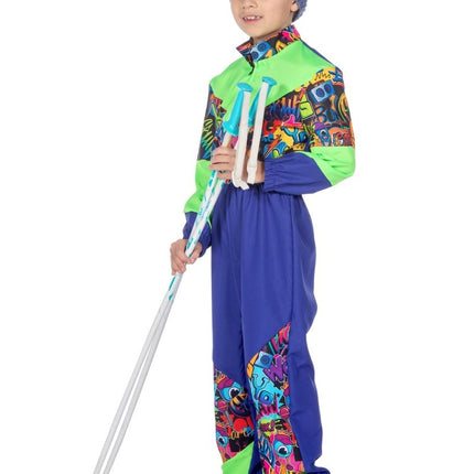 Neon 80S Skipak Jongen van Wilbers & Wilbers koop je bij Partywinkel