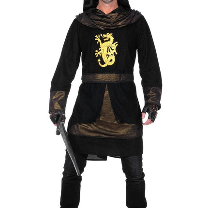 Ridder Shirt Zwart Goud Heren van Wilbers & Wilbers koop je bij Partywinkel