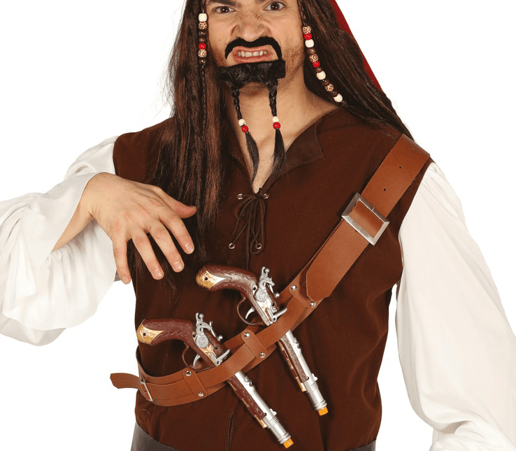 Riem 2 Pistolen van Fiestas Guirca koop je bij Partywinkel