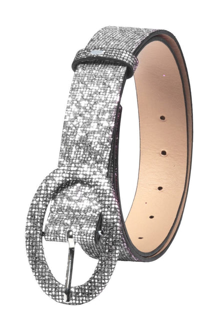 Zilveren Riem Glitter van Wilbers & Wilbers koop je bij Partywinkel