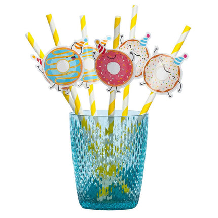Rietjes Donut Papier 20cm van Boland koop je bij Partywinkel