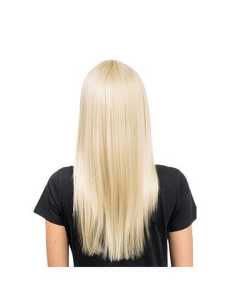 Rihanna-peruk, blond, 58 cm