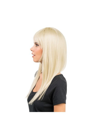 Rihanna-peruk, blond, 58 cm