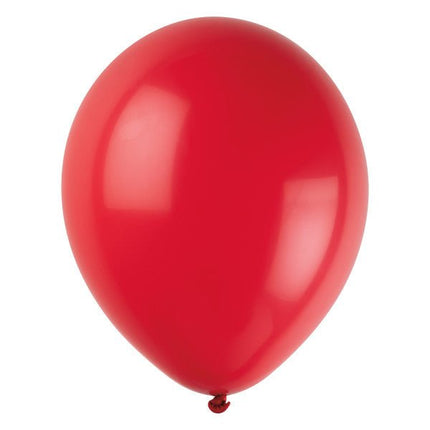 Rode Ballonnen 30cm 50st van Unique koop je bij Partywinkel