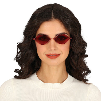 Rode Bril Lippen van Fiestas Guirca koop je bij Partywinkel