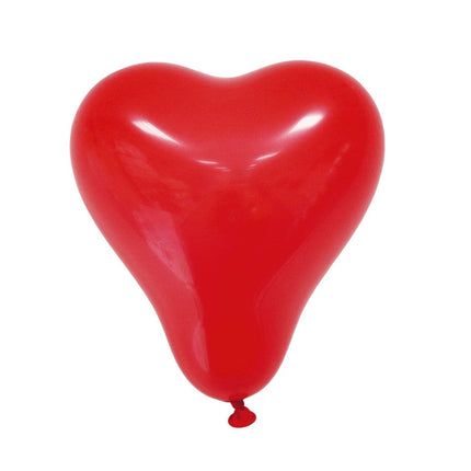 Rode Hartjes Ballonnen Leeg 8st van Procos koop je bij Partywinkel