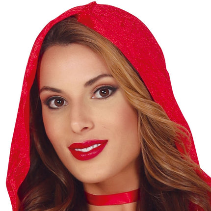 Rode Jurk Kap van Fiestas Guirca koop je bij Partywinkel