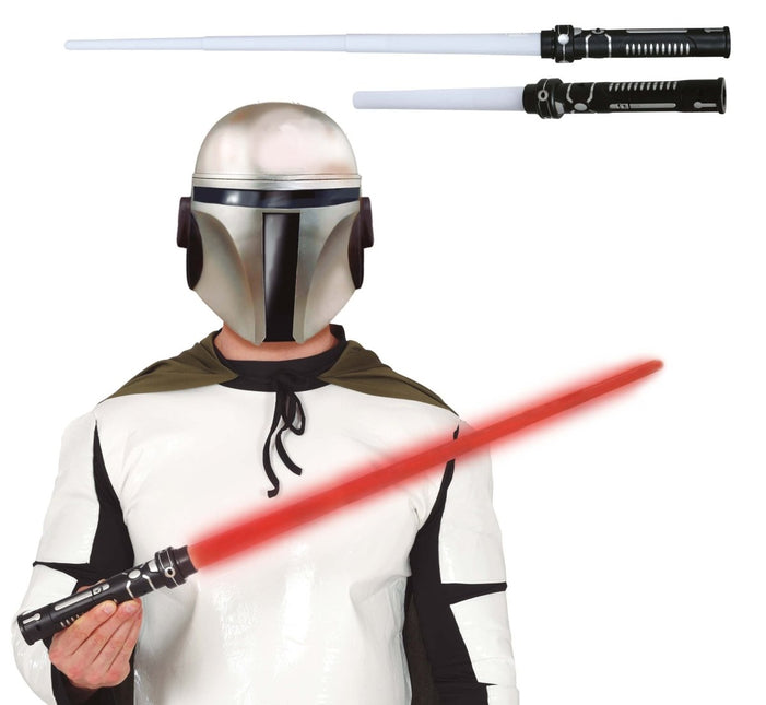 Rode Nep Zwaard Met Licht 76cm van Fiestas Guirca koop je bij Partywinkel