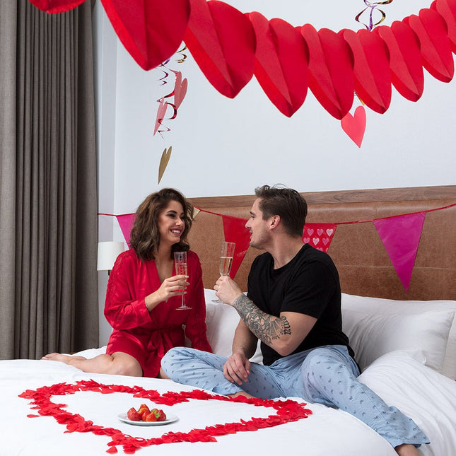 Rode Rozenblaadjes 288st van Boland koop je bij Partywinkel