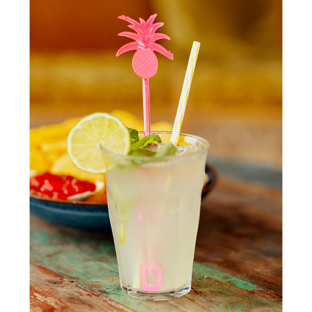 Roerstaafjes Ananas 23,5cm 12st van Boland koop je bij Partywinkel