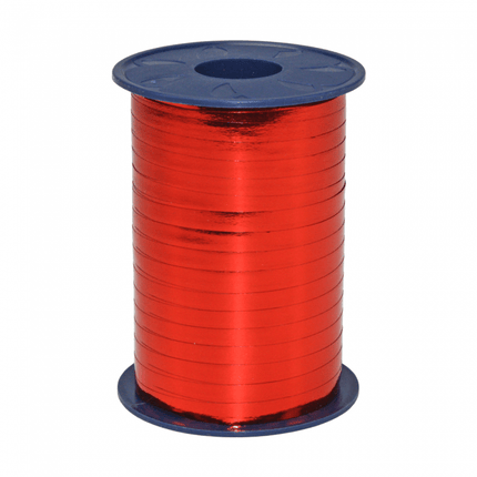 Rood Lint Metallic 5mm 250m van WeFiesta koop je bij Partywinkel