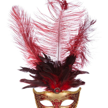 Rood Masker Veer van Wilbers & Wilbers koop je bij Partywinkel