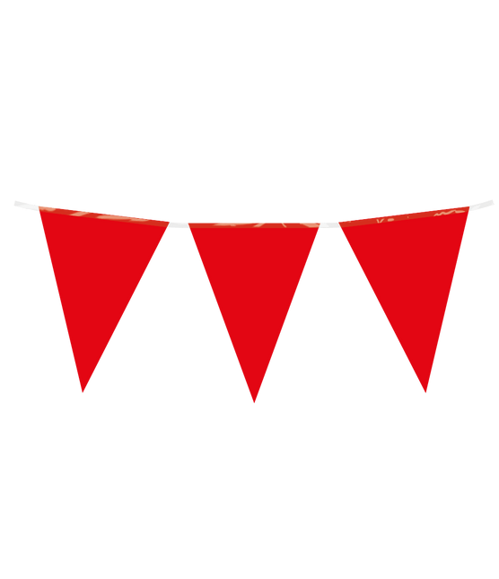 Rood Slinger Plastic 10m van Paper Dreams koop je bij Partywinkel