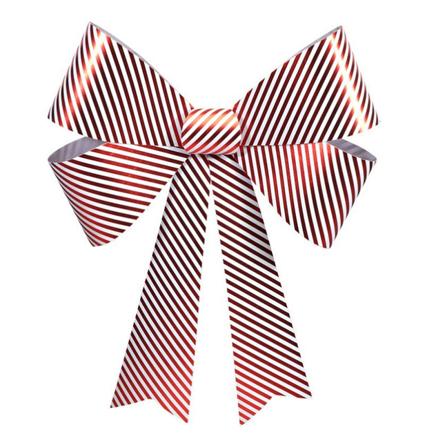 Rood Witte Strik Gestreept Reuze 86cm van CHAKS koop je bij Partywinkel