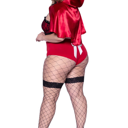 Roodkapje Kostuum Dames Bodysuit Naughty Leg Avenue van Leg Avenue koop je bij Partywinkel