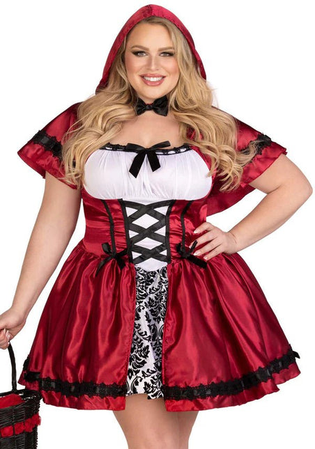 Roodkapje Kostuum Rood Dames Leg Avenue van Leg Avenue koop je bij Partywinkel