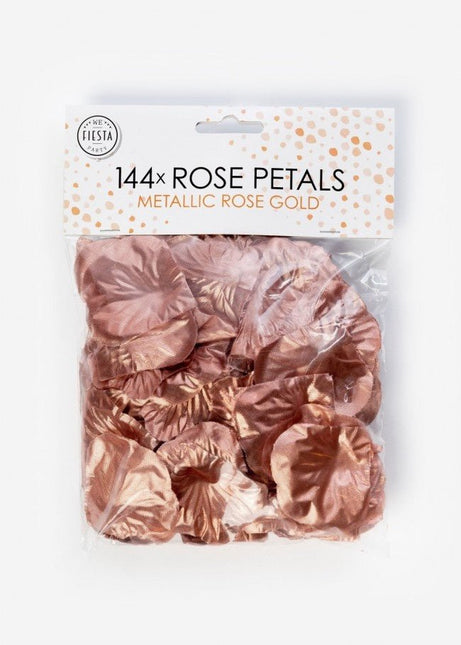 Rose Gouden Rozenblaadjes 144st van WeFiesta koop je bij Partywinkel