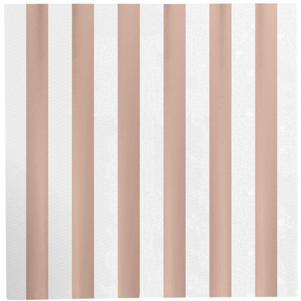 Rose Gouden Servetten 33cm 12st van Fiestas Guirca koop je bij Partywinkel