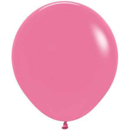 Roze Ballonnen Glans 45cm 25st van Sempertex koop je bij Partywinkel
