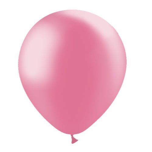 Roze Ballonnen Metallic 30cm 10st van Balloonia koop je bij Partywinkel