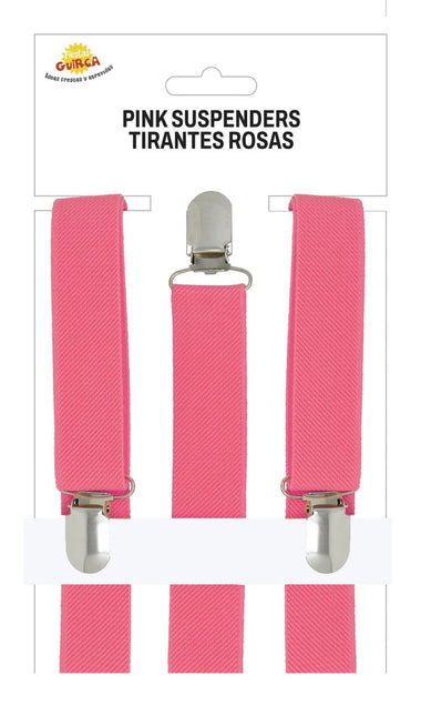 Roze Bretels van Fiestas Guirca koop je bij Partywinkel