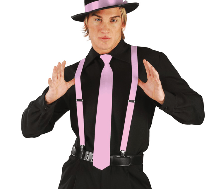 Roze Bretels 70cm van Fiestas Guirca koop je bij Partywinkel