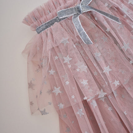 Roze Cape Meisje Sterren van Ginger Ray koop je bij Partywinkel