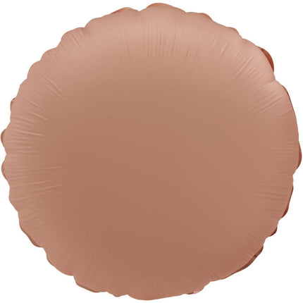 Roze Helium Ballon Rond Leeg 45cm van Folat koop je bij Partywinkel