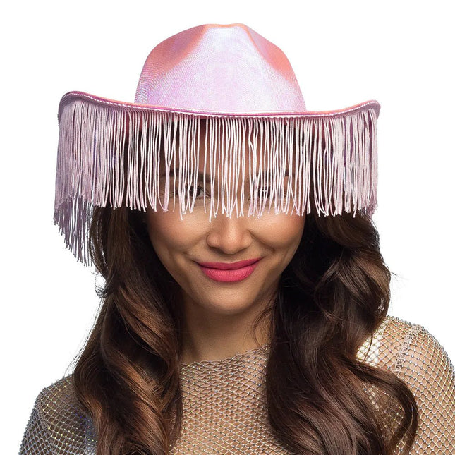 Roze Hoed Franjes van Boland koop je bij Partywinkel