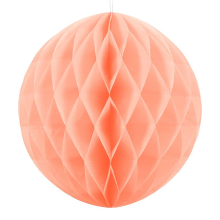 Roze Honeycomb 40cm van Partydeco koop je bij Partywinkel