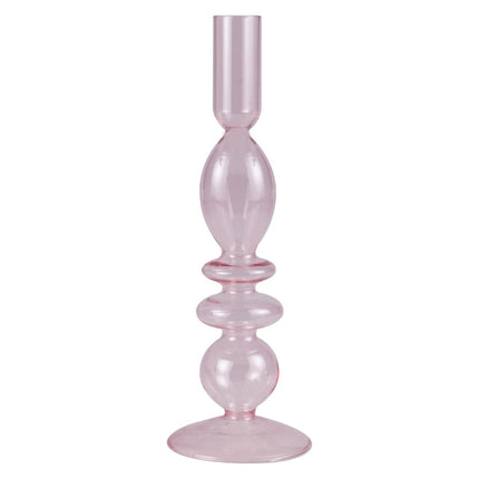 Roze Kandelaar 22,5cm van Ginger Ray koop je bij Partywinkel